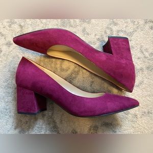 Nine West Magenta Pumps Size 10